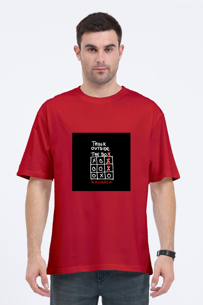 Think Outside the Box Oversized Tee