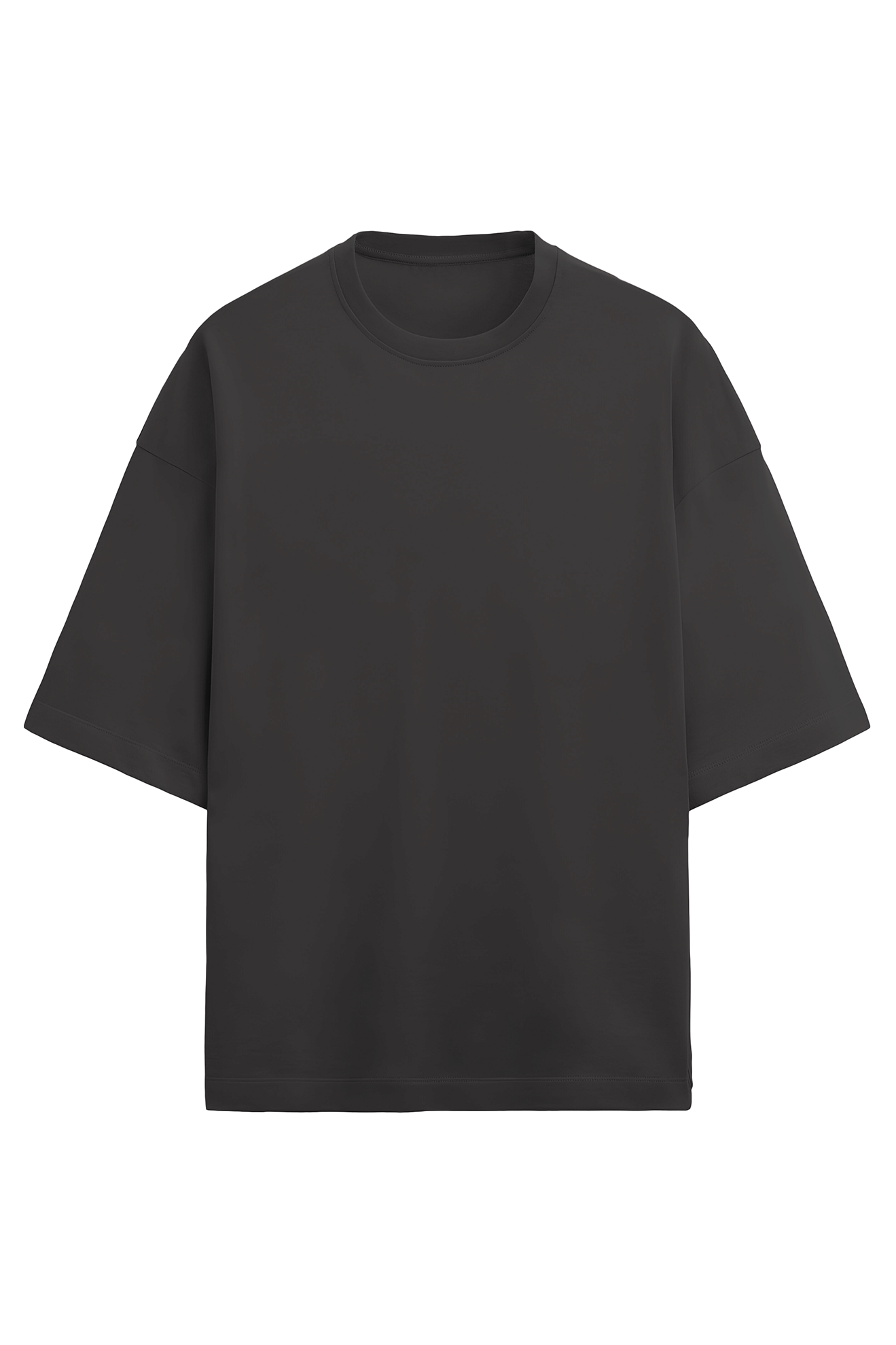 Street Skull Terry Oversized Tee Black