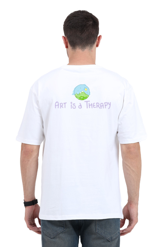 Art Therapy Oversized Tee