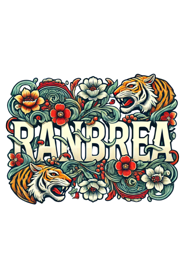 Ranbrea Tiger Oversized Tee