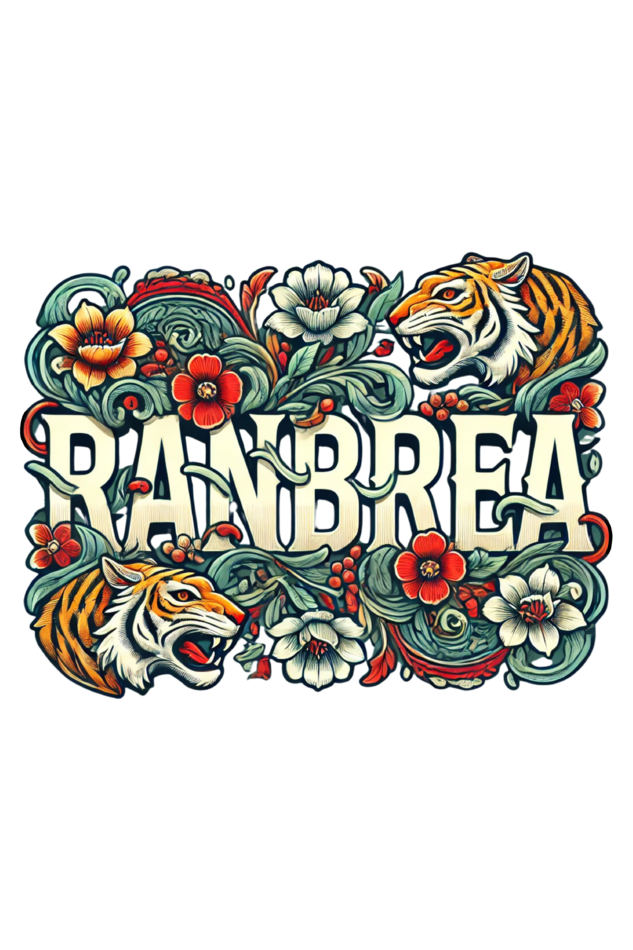 Ranbrea Tiger Oversized Tee