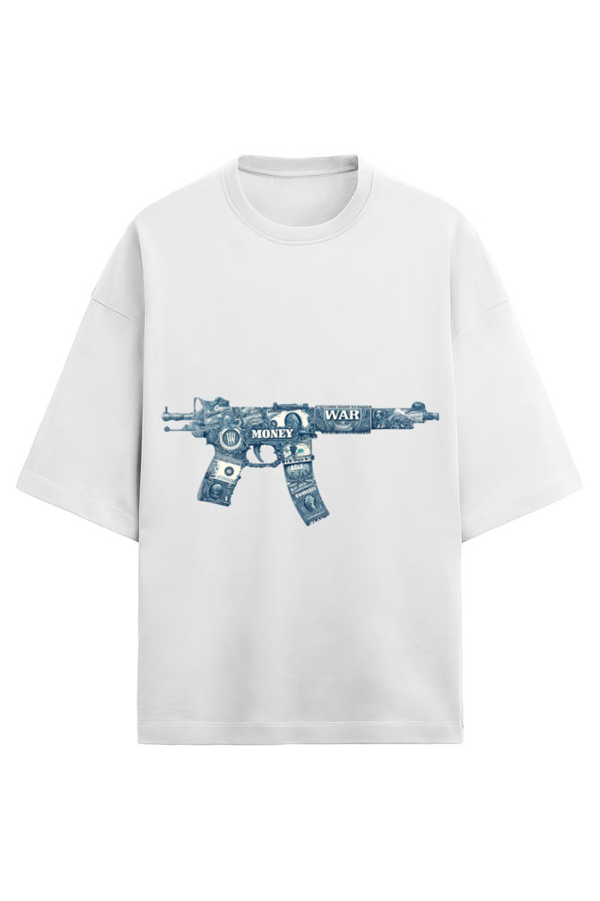 Money War Terry Oversized Tee
