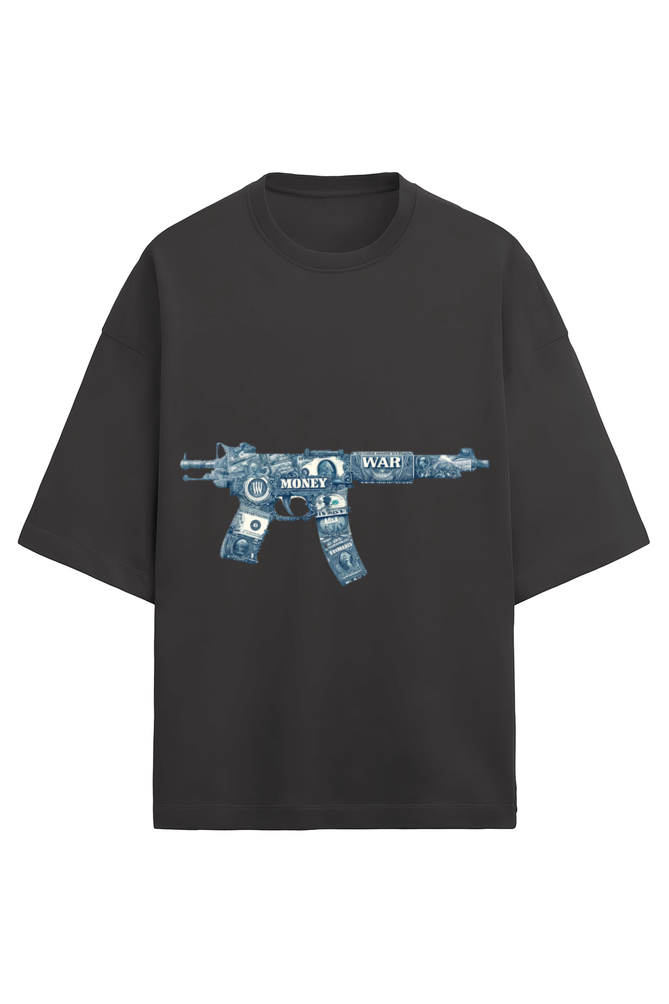 Money War Terry Oversized Tee