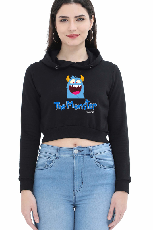 The Monster Crop Hoodie